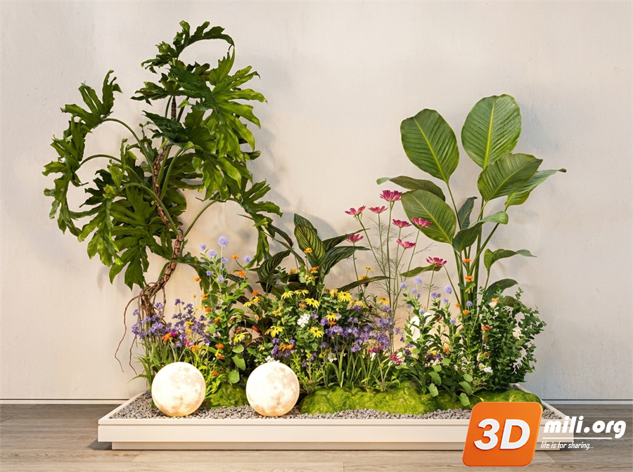Mini Garden Skp Files 